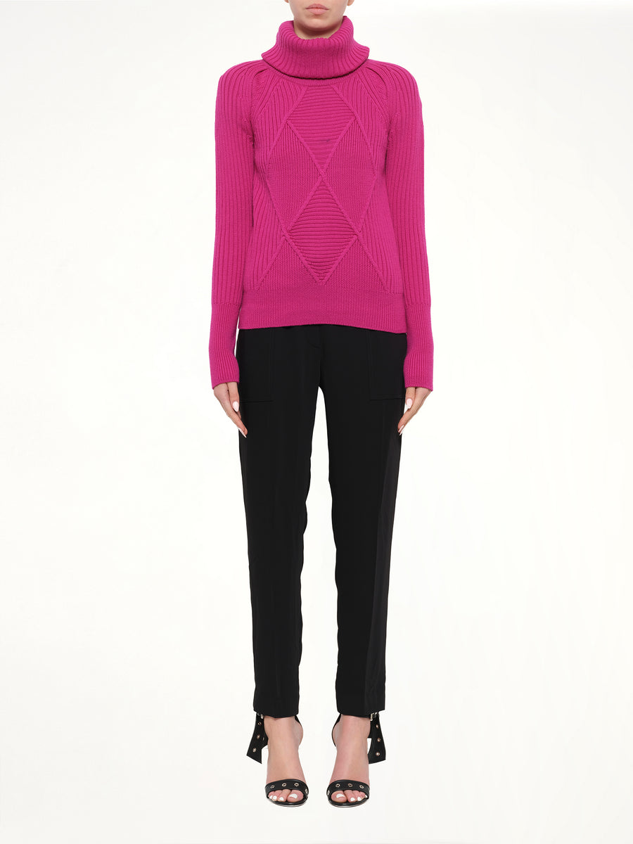 High Neck in Fuchsia