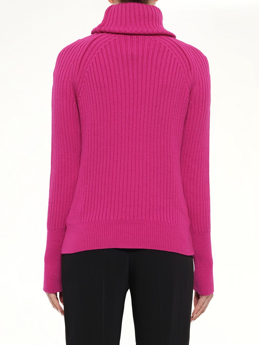 High Neck in Fuchsia