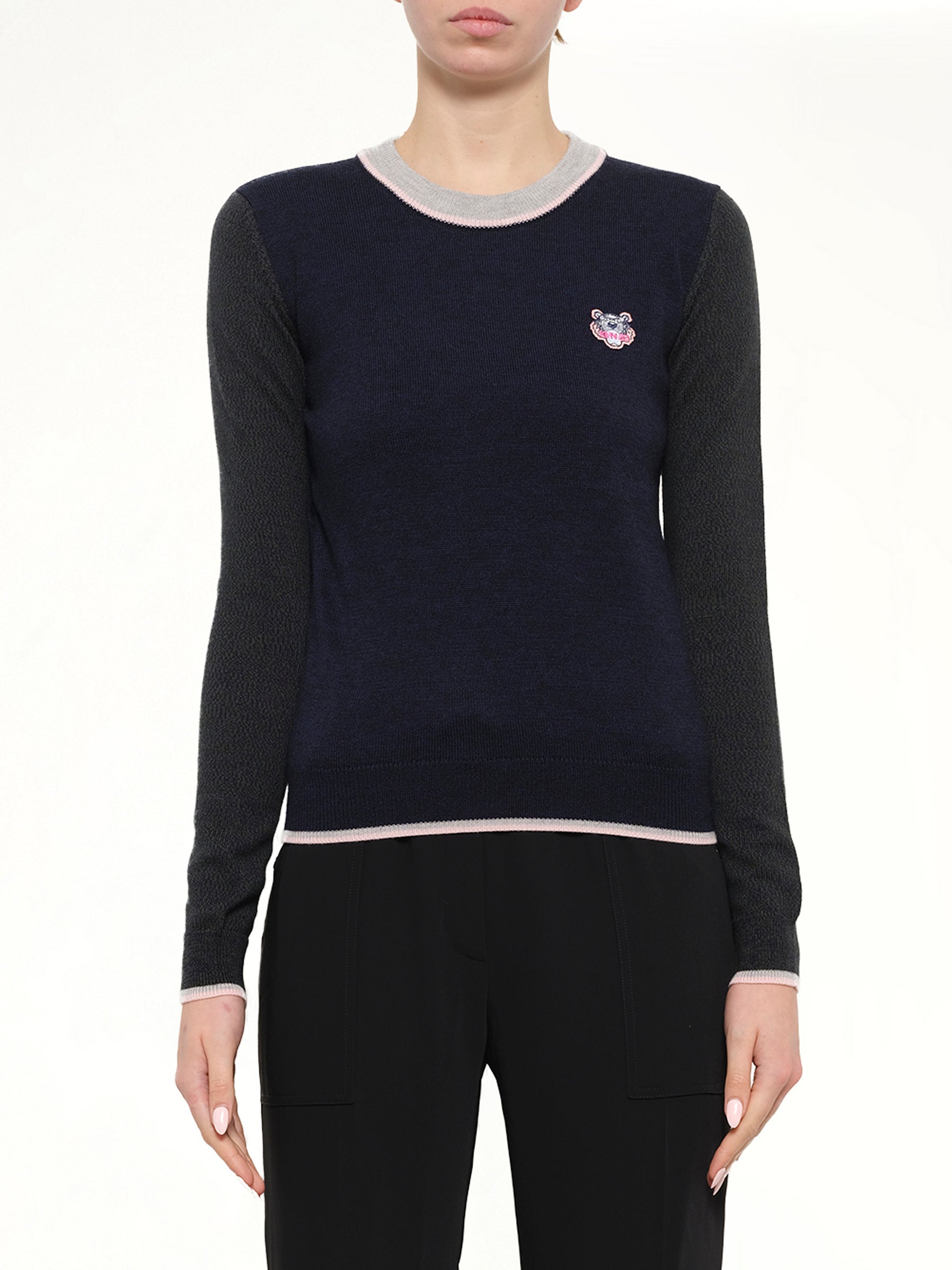 Kenzo Crew Neck in Navy