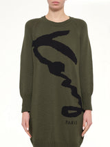 Kenzo Dress in Khaki