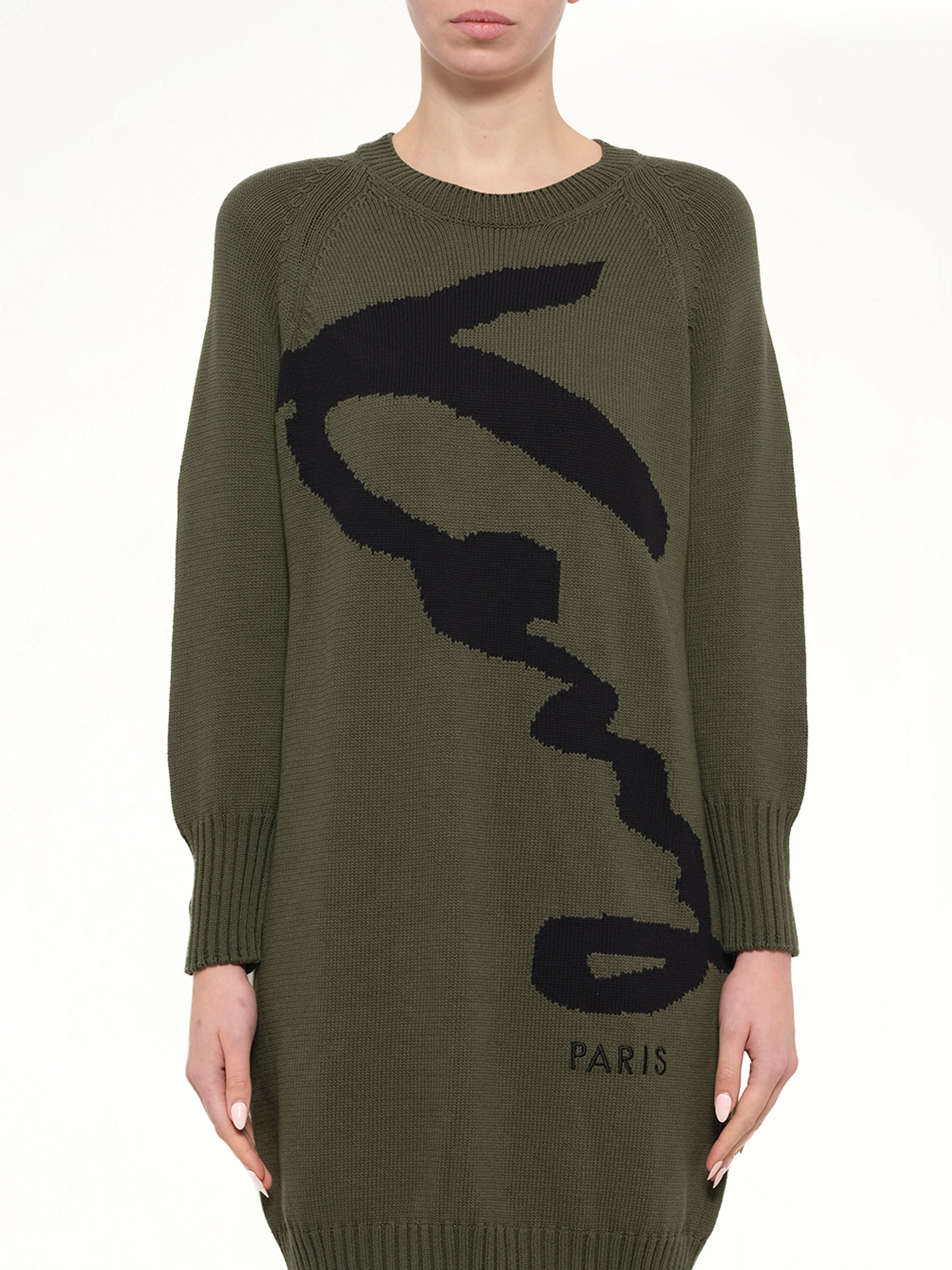 Kenzo Dress in Khaki