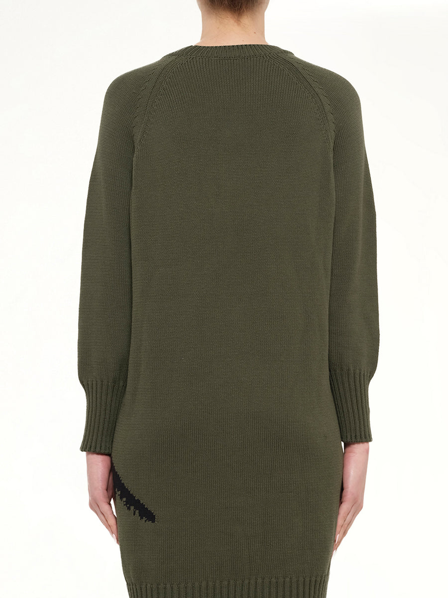 Kenzo Dress in Khaki