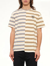 Loewe ELN Stripe Asym T-Shirt in Multicolor