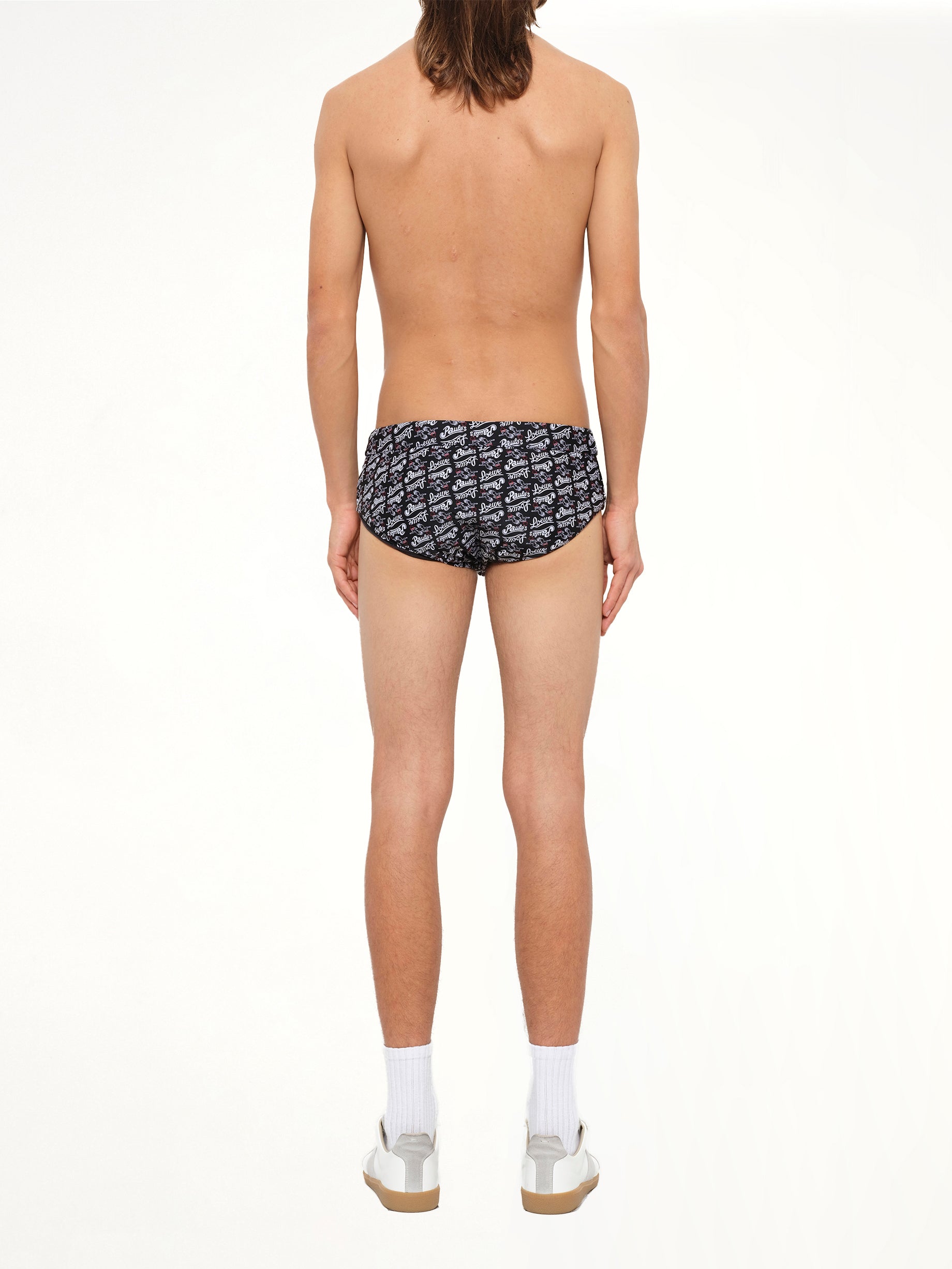 Loewe x Paula Printed Swim Briefs in Black