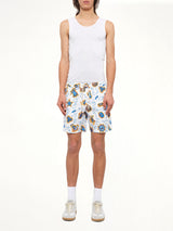 Loewe x Paula Printed Swim Shorts in White