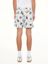 Loewe x Paula Printed Swim Shorts in White
