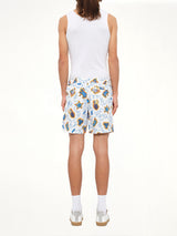 Loewe x Paula Printed Swim Shorts in White
