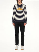 Loewe x Paula Stripe Sweatshirt in White