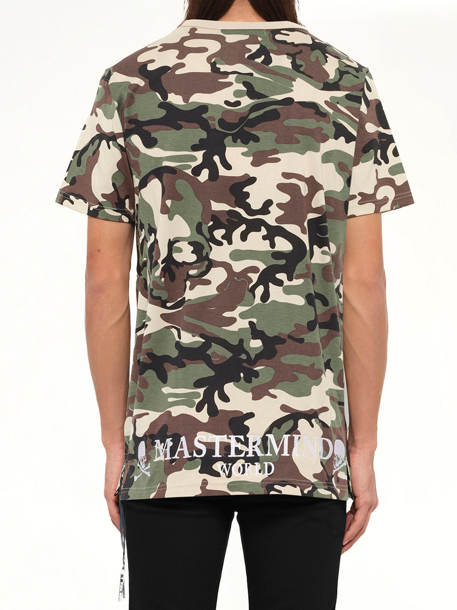 Mastermind World Logo T-Shirt in Camo