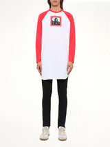 Podium 3/4 T-Shirt in White