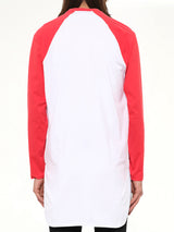 Podium 3/4 T-Shirt in White