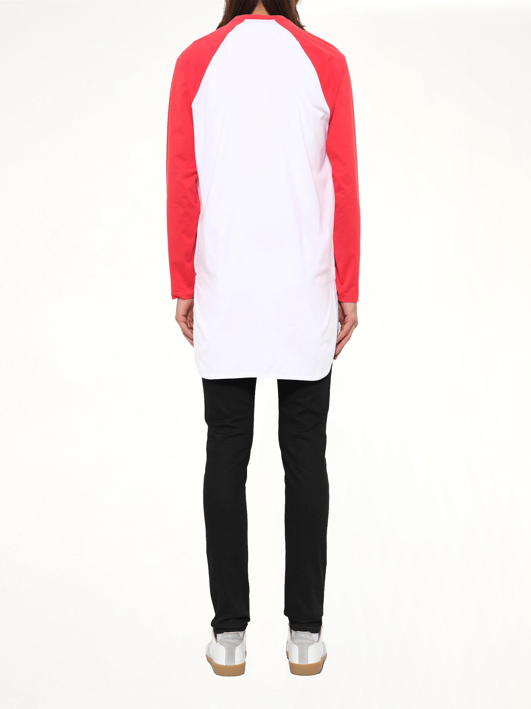 Podium 3/4 T-Shirt in White