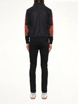 Podium Dollar Zip Jacket in Black