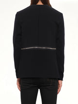 Podium Zip Pullover in Black