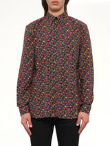 Floral Shirt in Brown