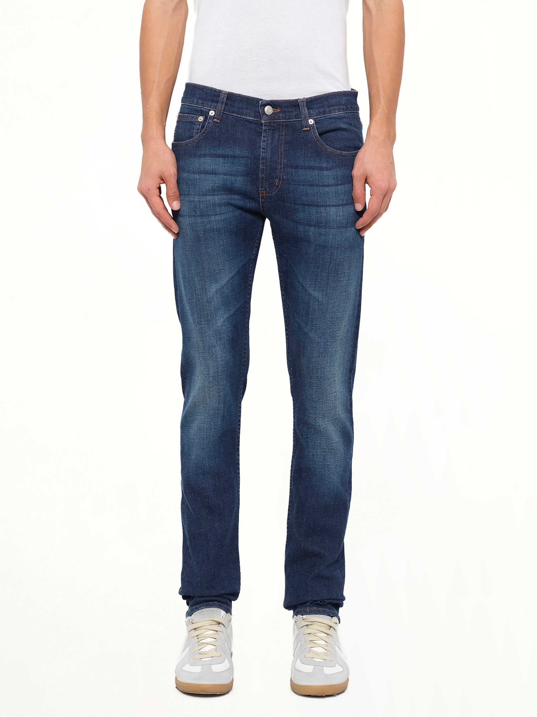 Stonewash Jeans in Indigo