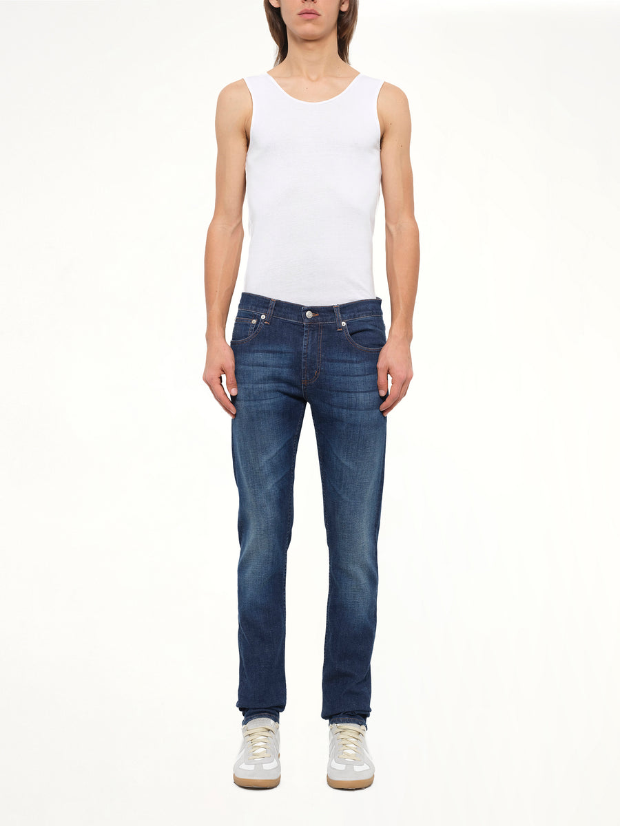 Stonewash Jeans in Indigo