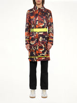 Stripe Ro Coat in Org