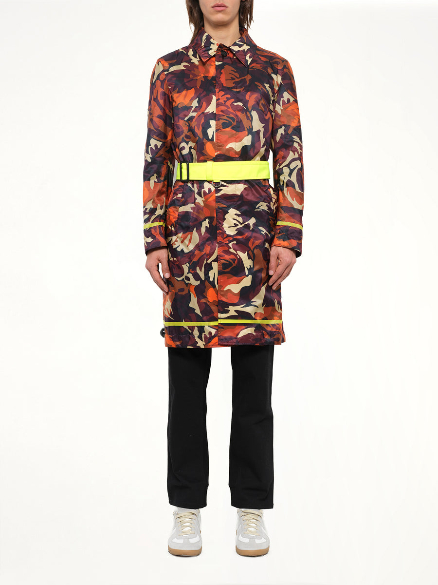 Stripe Ro Coat in Org