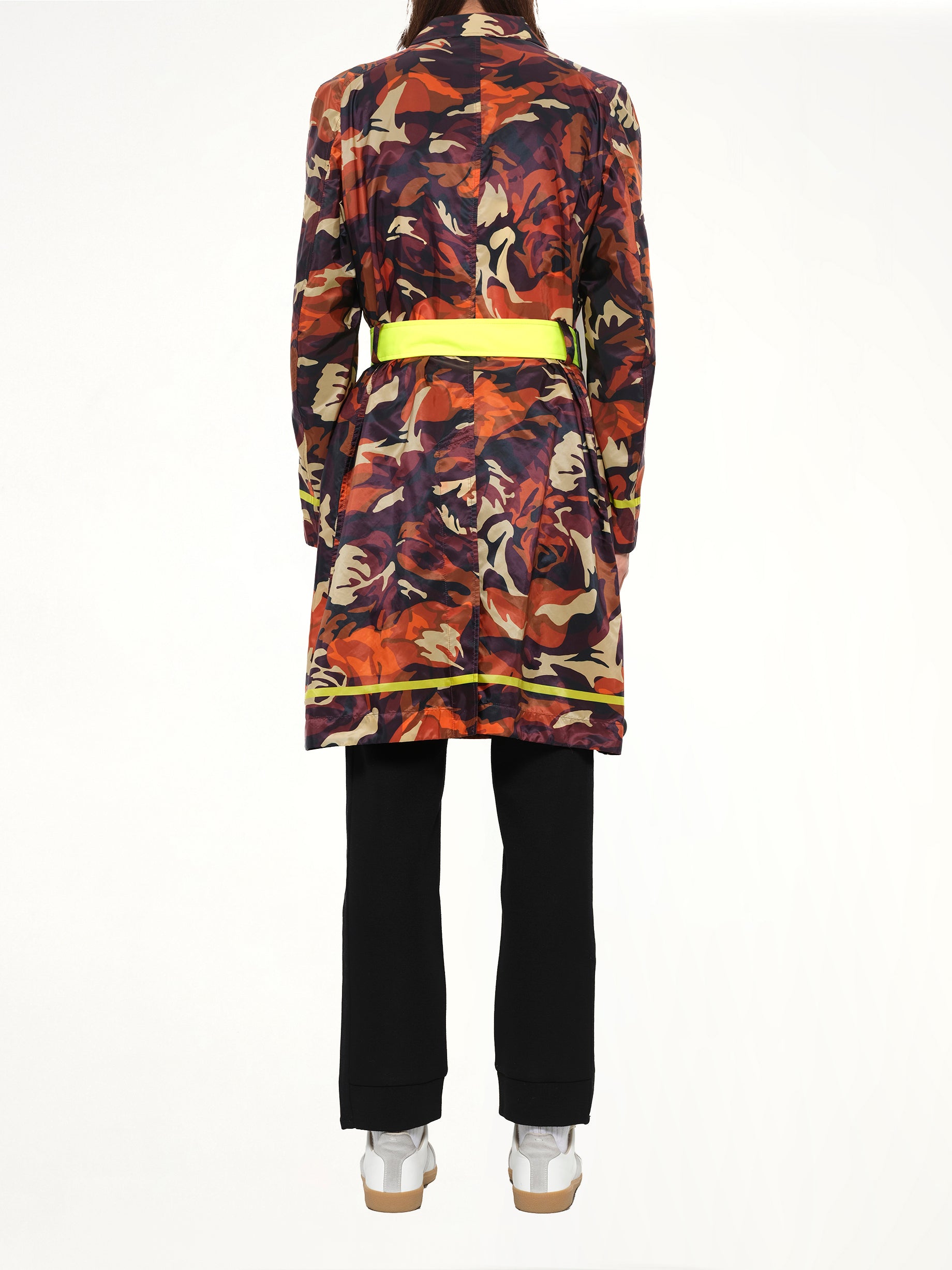 Stripe Ro Coat in Org