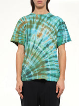 Tie Dye Shotgun T-Shirt in Green