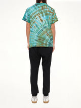 Tie Dye Shotgun T-Shirt in Green