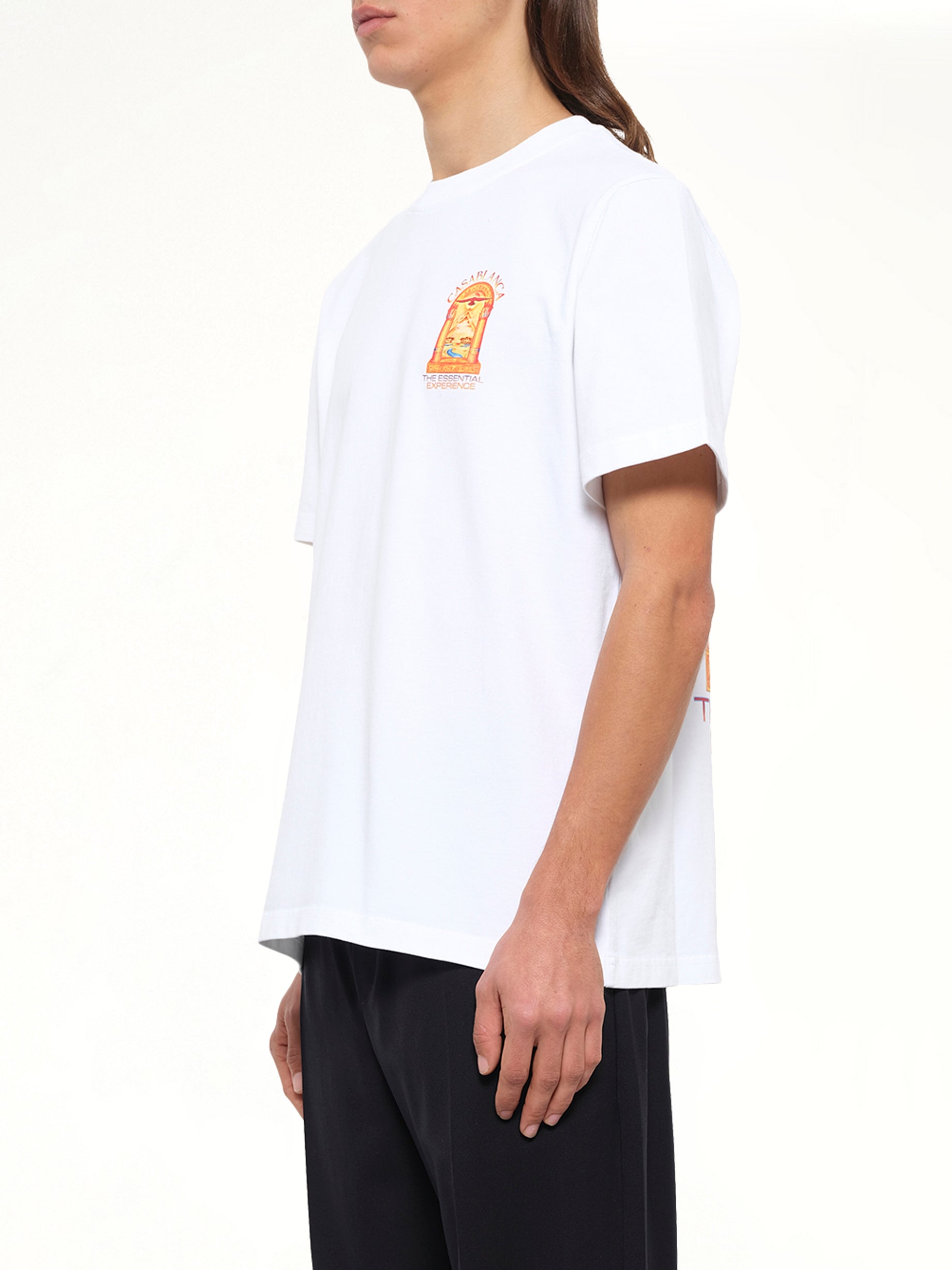 Hermons Mirage Arch Printed Classic T-Shirt in White