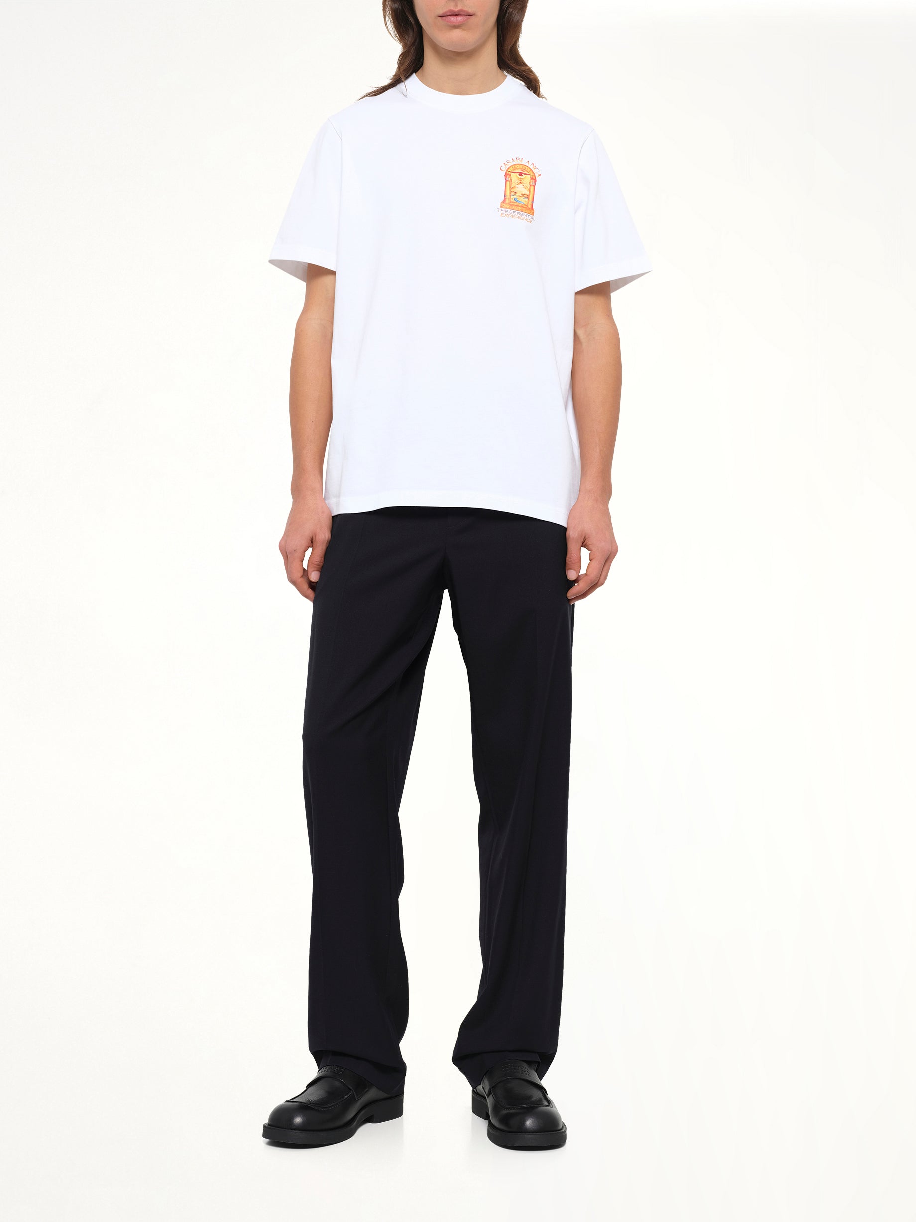 Hermons Mirage Arch Printed Classic T-Shirt in White