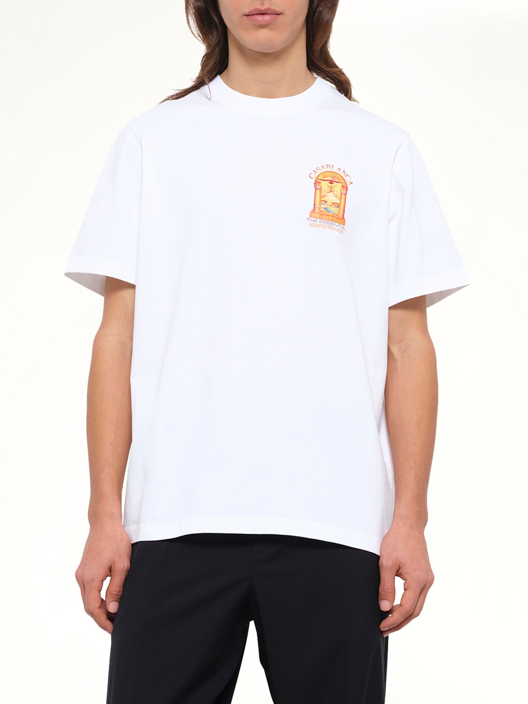 Hermons Mirage Arch Printed Classic T-Shirt in White
