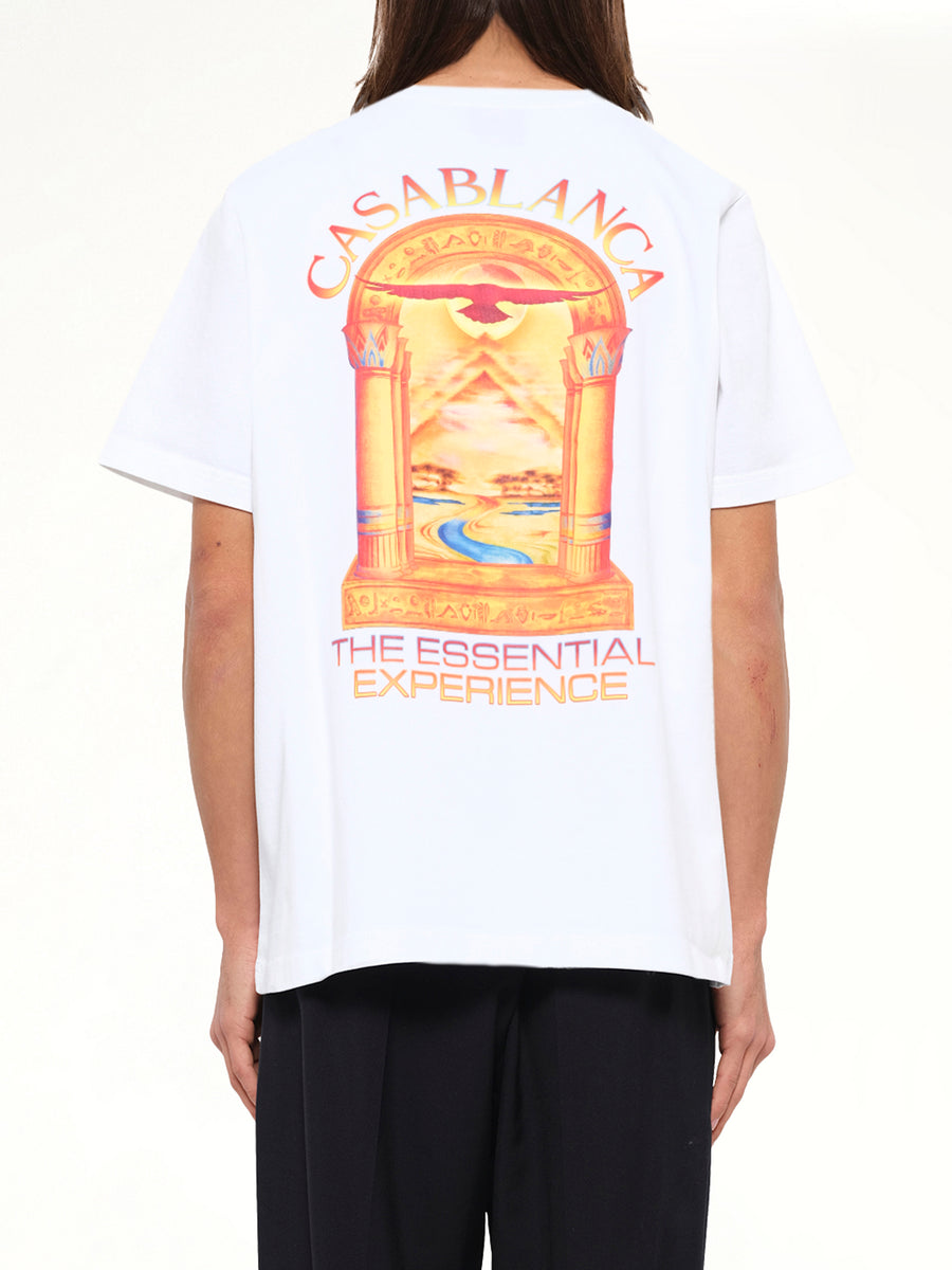 Hermons Mirage Arch Printed Classic T-Shirt in White