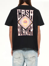 Hermons Mirage Printed Classic T-Shirt in Black