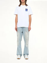 Meduse Sportif Printed Classic T-Shirt in White