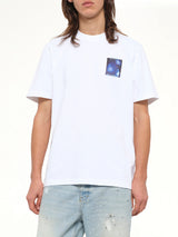Meduse Sportif Printed Classic T-Shirt in White