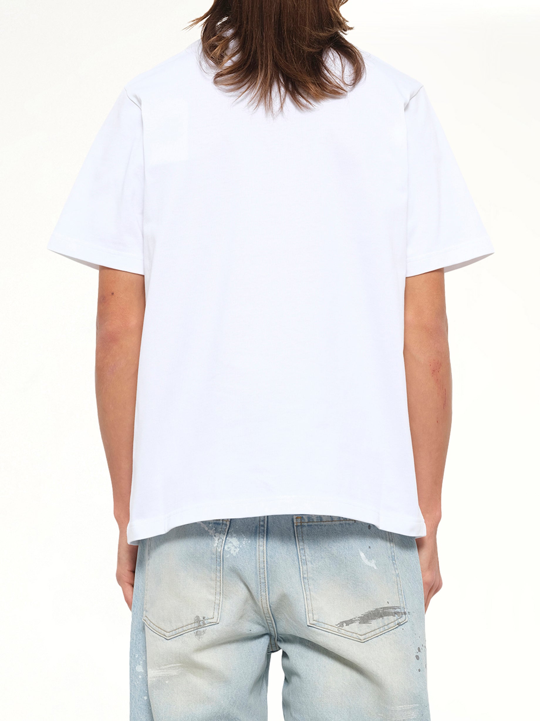 Tennis Icon Printed Classic T-Shirt in White