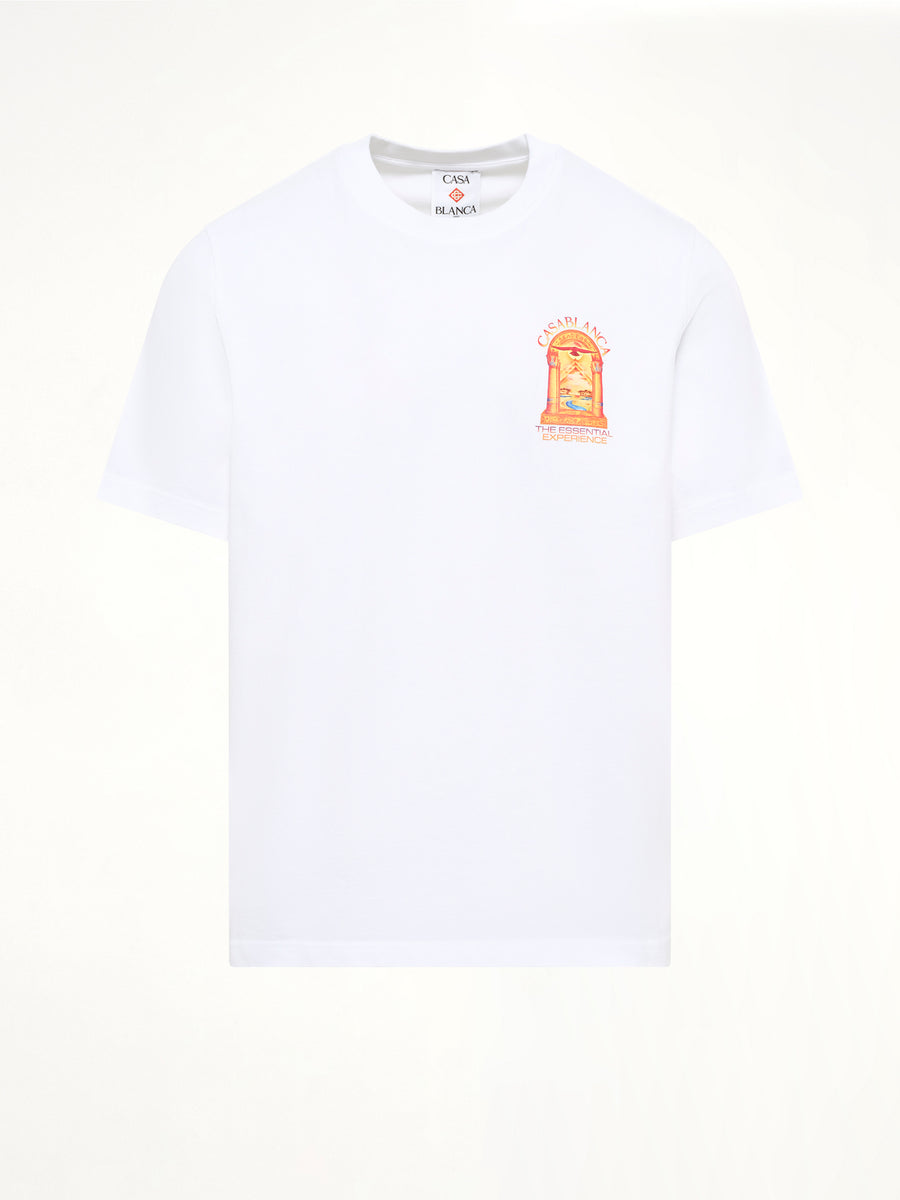 Hermons Mirage Arch Printed Classic T-Shirt in White