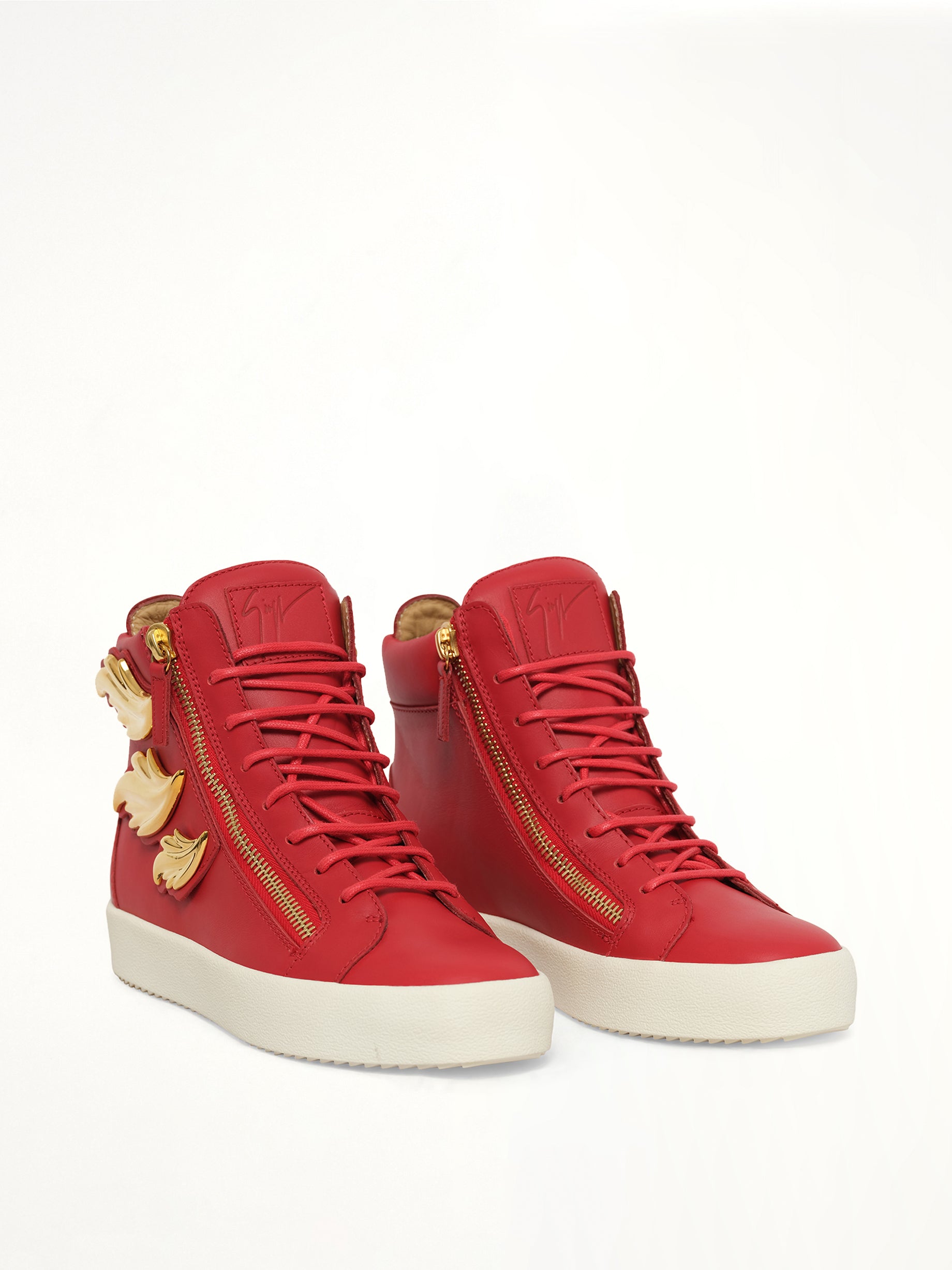 Giuseppe Zanotti Birel/Vague Fiamma Sneaker in Red