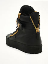 Giuseppe Zanotti Birel/Vague Low Sneaker in Black