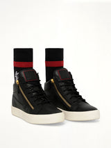 Giuseppe Zanotti Birel/Vague Sneaker in Black