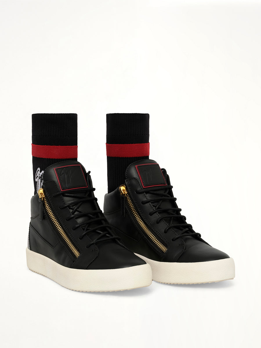 Giuseppe Zanotti Birel/Vague Sneaker in Black