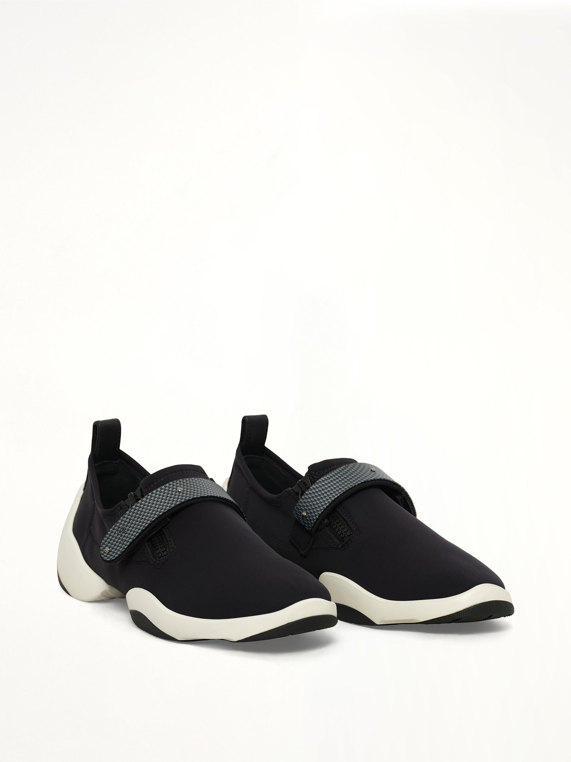 Giuseppe Zanotti Carlito Stretch Sneaker in Black