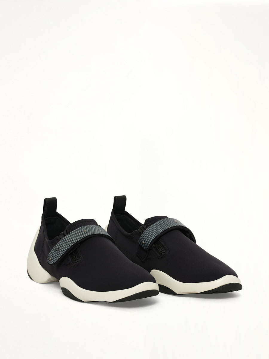 Giuseppe Zanotti Carlito Stretch Sneaker in Black