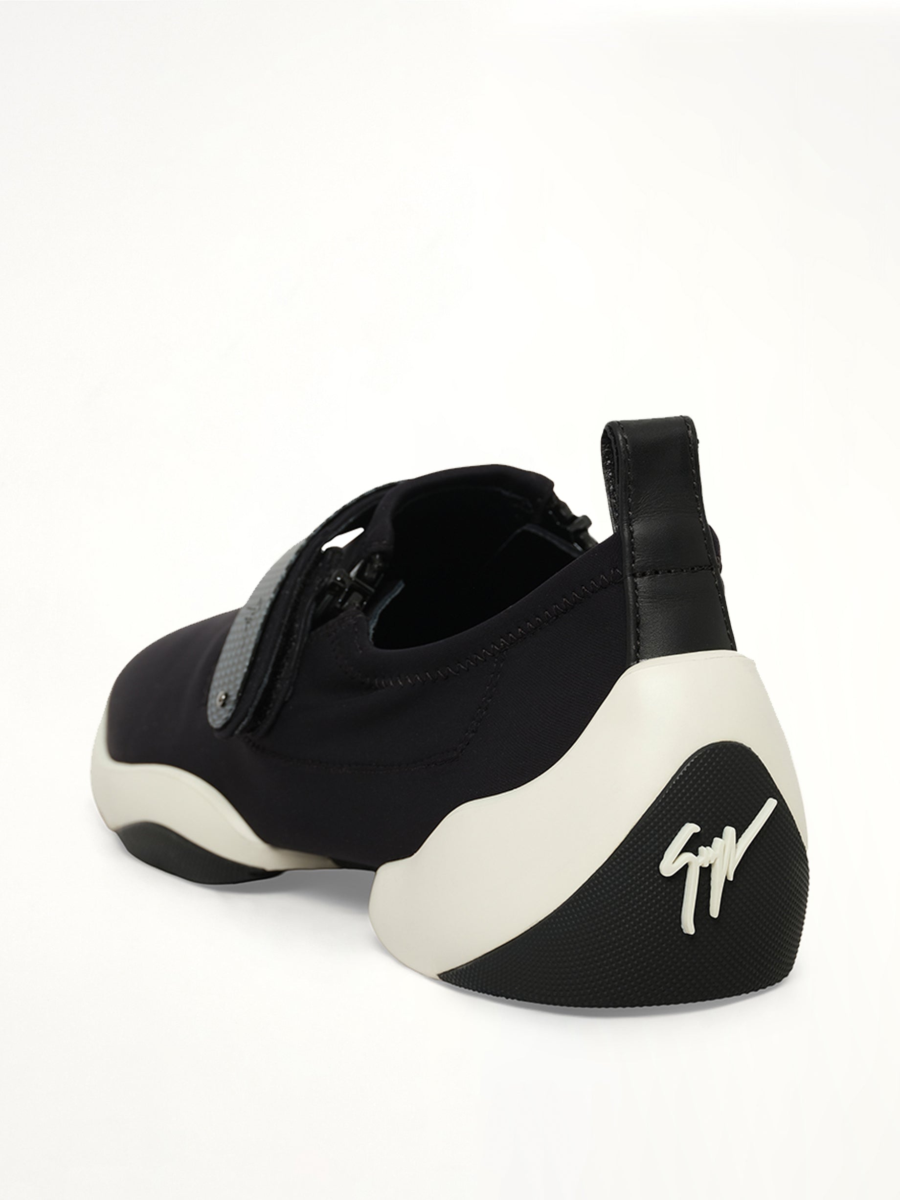 Giuseppe Zanotti Carlito Stretch Sneaker in Black