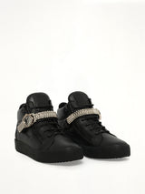 Vernice Vague Sneaker in Black