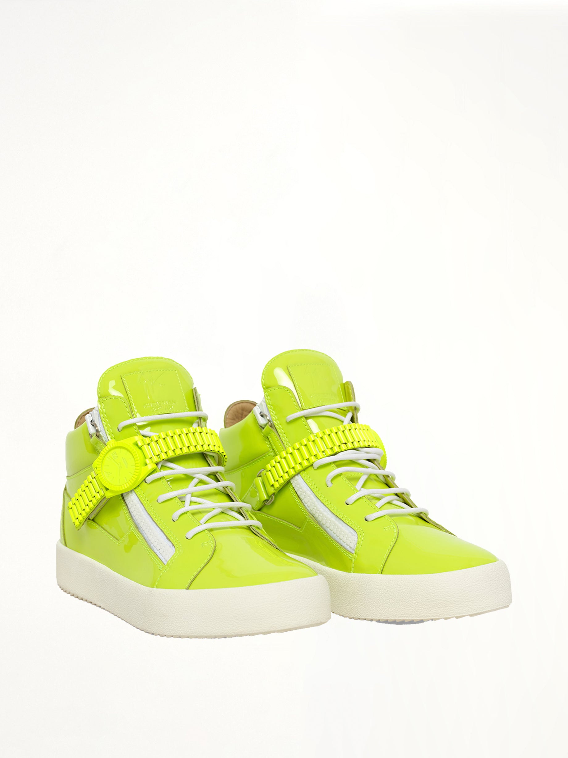 Vernice Vague Sneaker in Citron