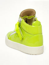 Vernice Vague Sneaker in Citron