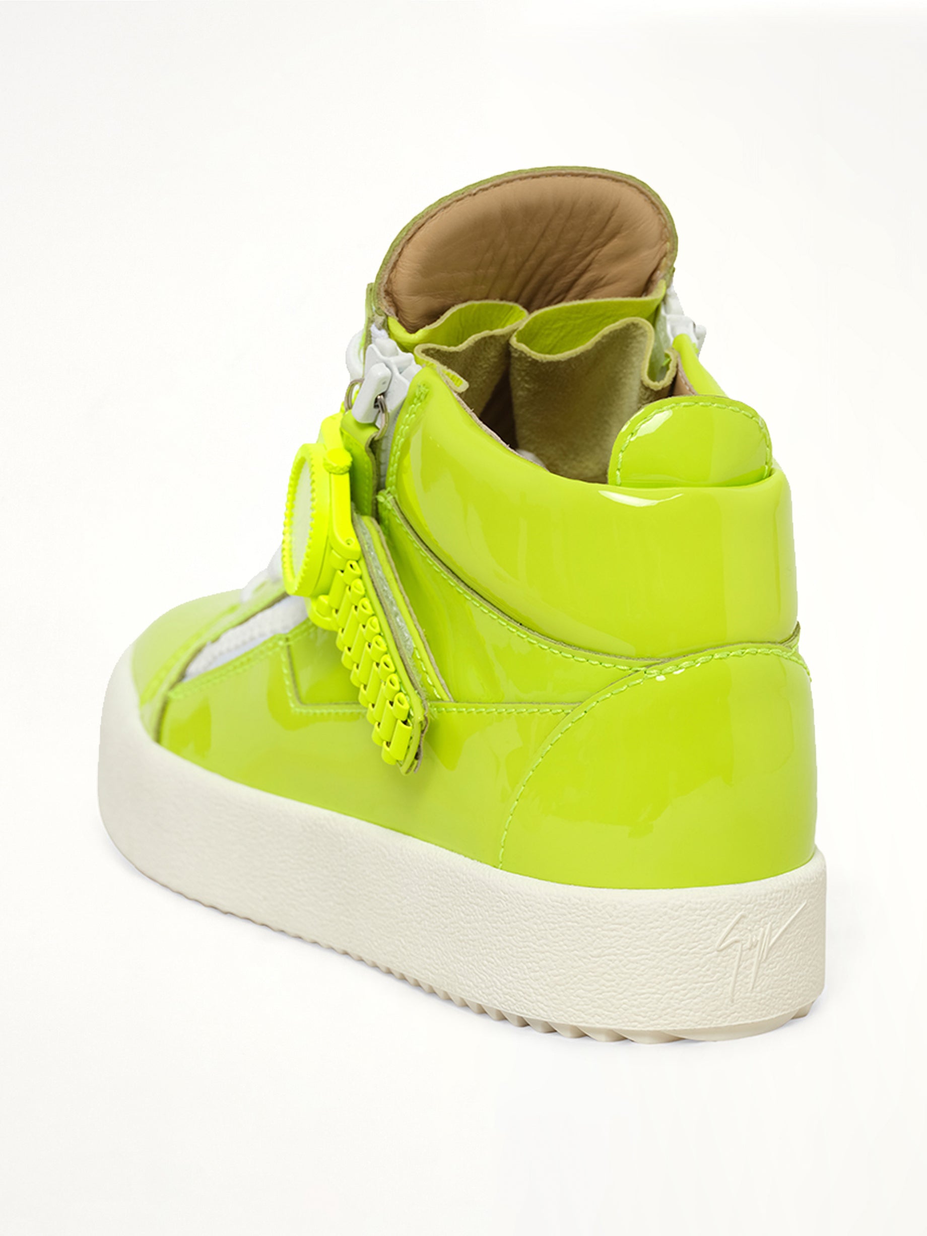 Vernice Vague Sneaker in Citron