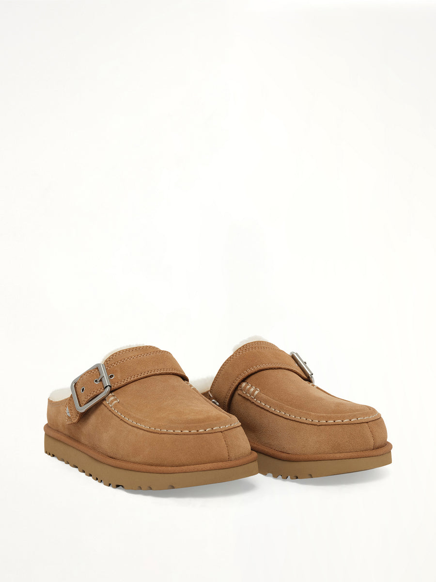 Goldenstar Evelina Clog in Chestnut