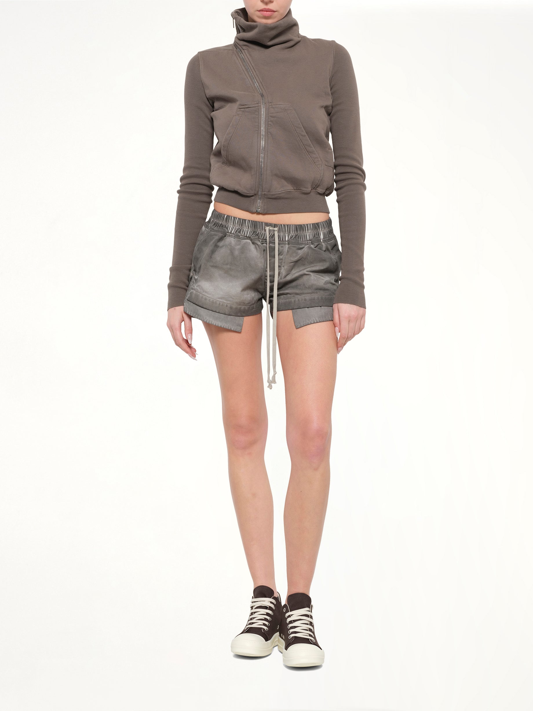 13oz Lido Denim FOG Boxers in Dark Dust