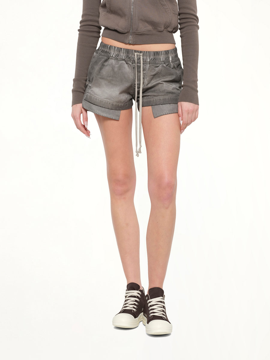 13oz Lido Denim FOG Boxers in Dark Dust