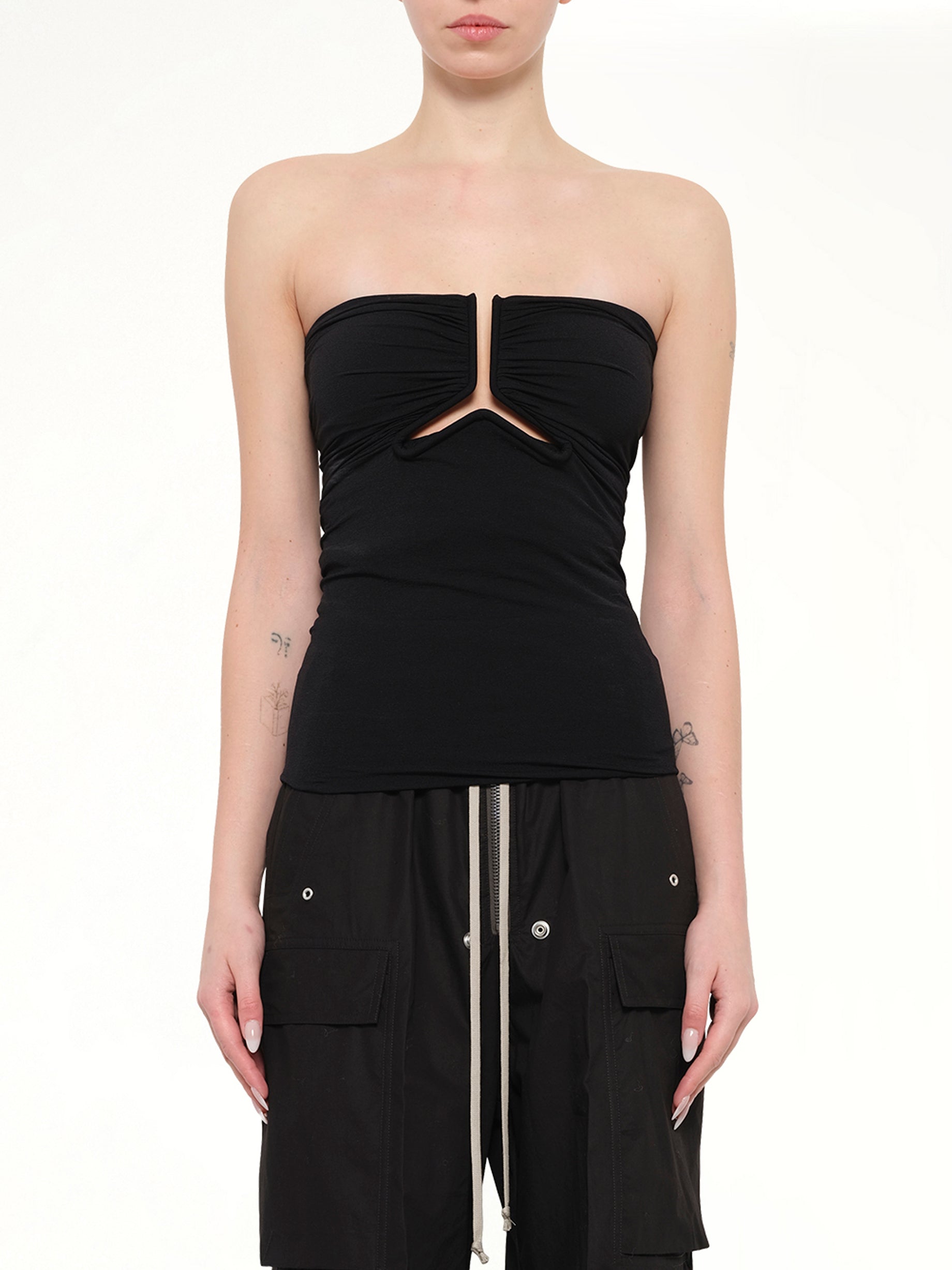 Allanah Prong Bustier in Black